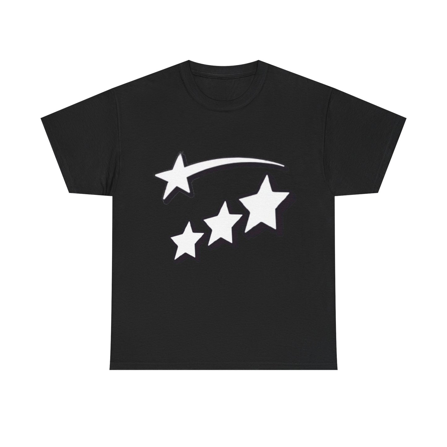 Starry Night Unisex Heavy Cotton Tee – Comfortable Tee for Casual Wear & Celebrations