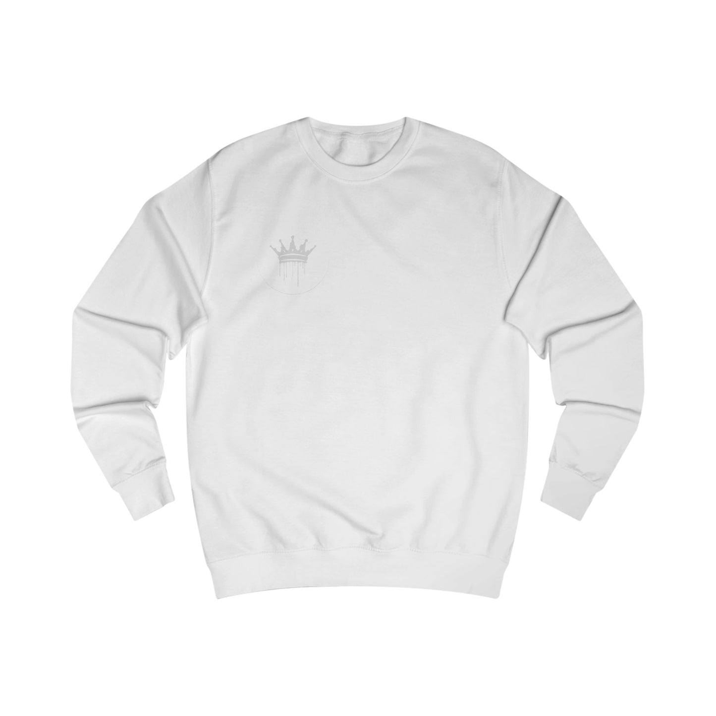 Minimalist Crown Unisex Sweatshirt - Cozy and Stylish Layer for All Occasions