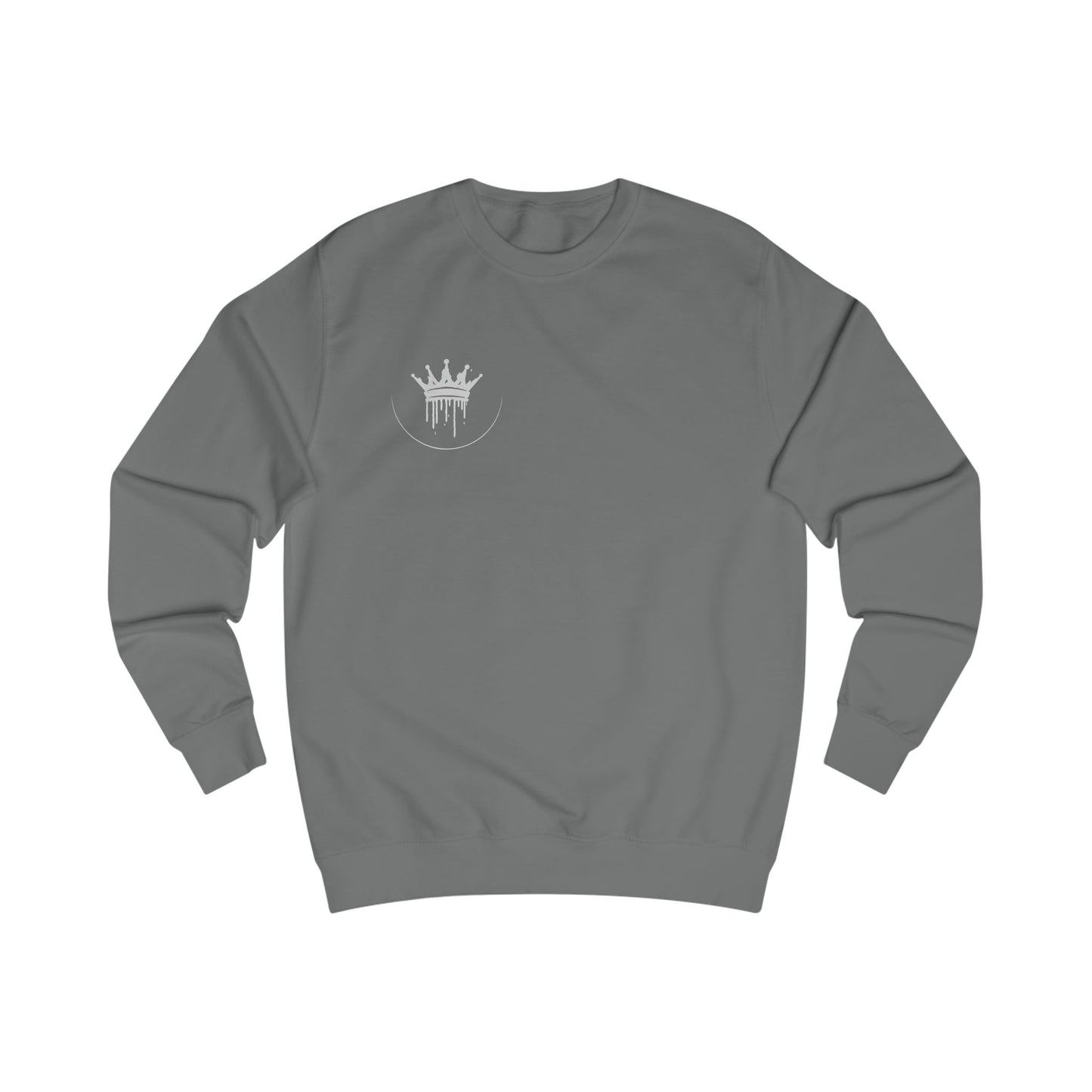 Minimalist Crown Unisex Sweatshirt - Cozy and Stylish Layer for All Occasions