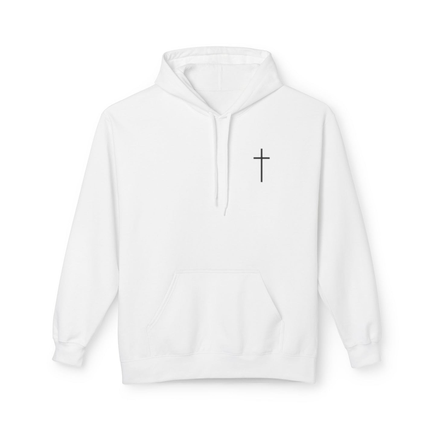 Faith-Inspired Unisex Hoodie - "For With God Nothing Shall Be Impossible" (Luke 1:37)