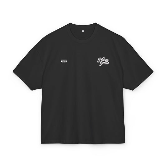 HEAVYWEIGHT OVERSIZED "NEVER SETTLE" T-SHIRT
